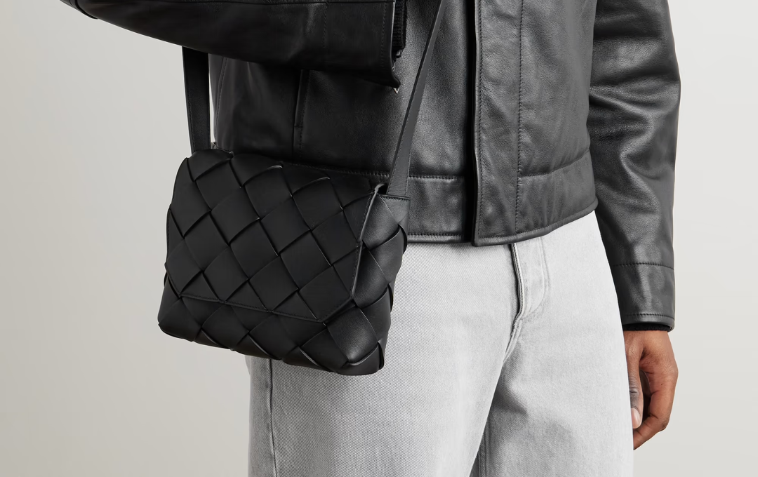 The Art Of Weaving: The Large Intreccio Leather Pouch The Art Of Weaving: The Large Intreccio Leather Pouch