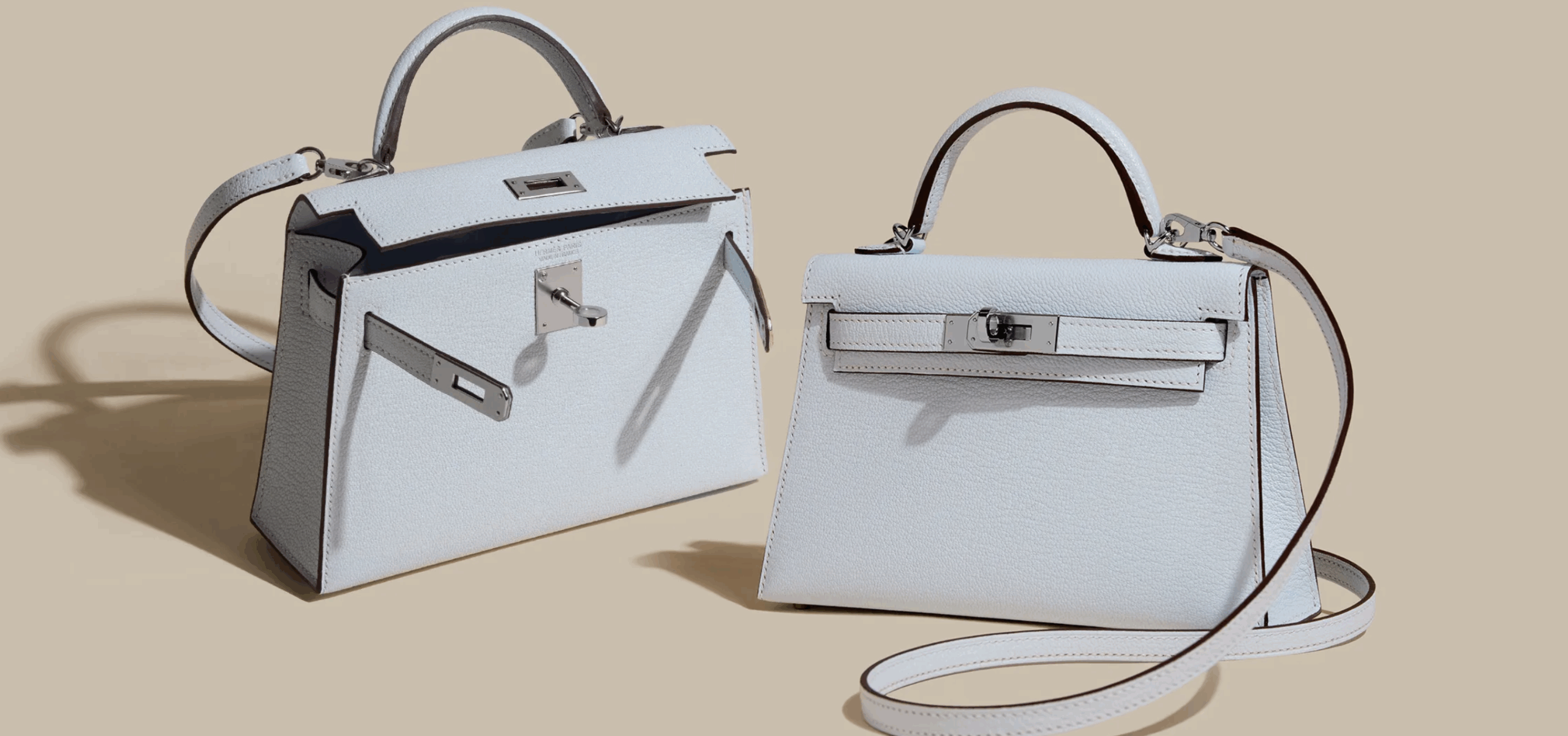 Twin Kellys in serene pale blue, showcasing elegance in structure and shade.